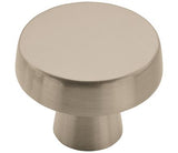 AMEROCK Blackrock Round Cabinet Knob in Satin Nickel (+2 Sizes)