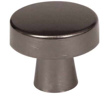 AMEROCK Blackrock Round Cabinet Knob in Gunmetal (+2 Sizes)