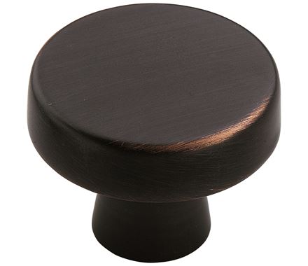 AMEROCK Blackrock Round Cabinet Knob in Oil Rubbed Bronze (+2 Sizes )