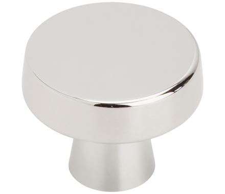 AMEROCK Blackrock Round Cabinet Knob in Polished Chrome (+2 Sizes)