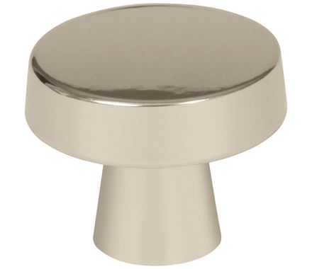 AMEROCK Blackrock Round Cabinet Knob in Polished Nickel (+2 Sizes)