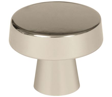 AMEROCK Blackrock Round Cabinet Knob in Polished Nickel (+2 Sizes)