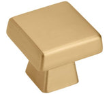 AMEROCK Blackrock Square Cabinet Knob in Champagne Bronze (+2 Sizes)