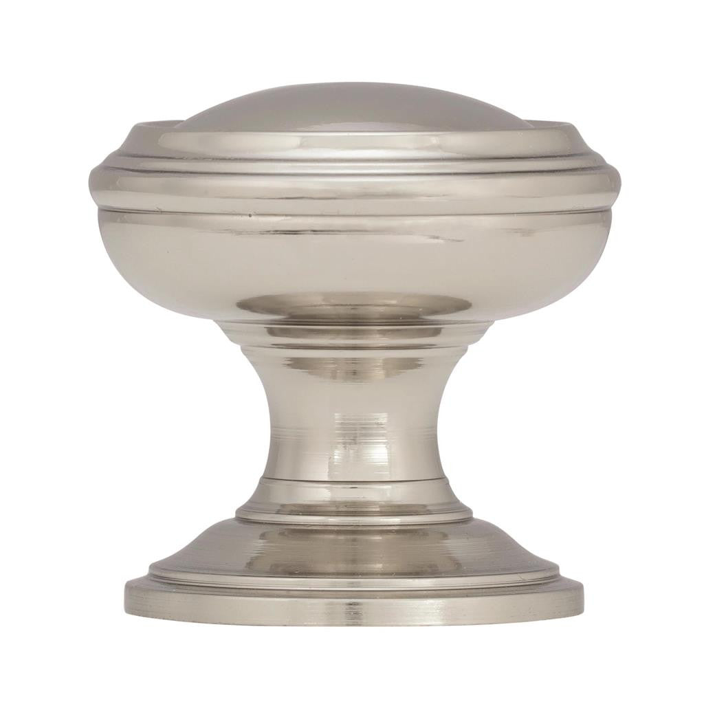 AMEROCK Revitalize 1-1/4" Diameter Cabinet Knob in Polished Nickel BP55342PN Sideview