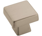 AMEROCK Blackrock Square Cabinet Knob in Satin Nickel (+2 Sizes)