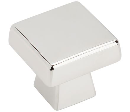 AMEROCK Blackrock Square Cabinet Knob in Polished Chrome (+2 Sizes)