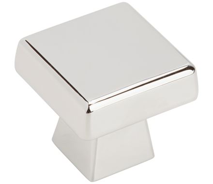 AMEROCK Blackrock Square Cabinet Knob in Polished Chrome (+2 Sizes)