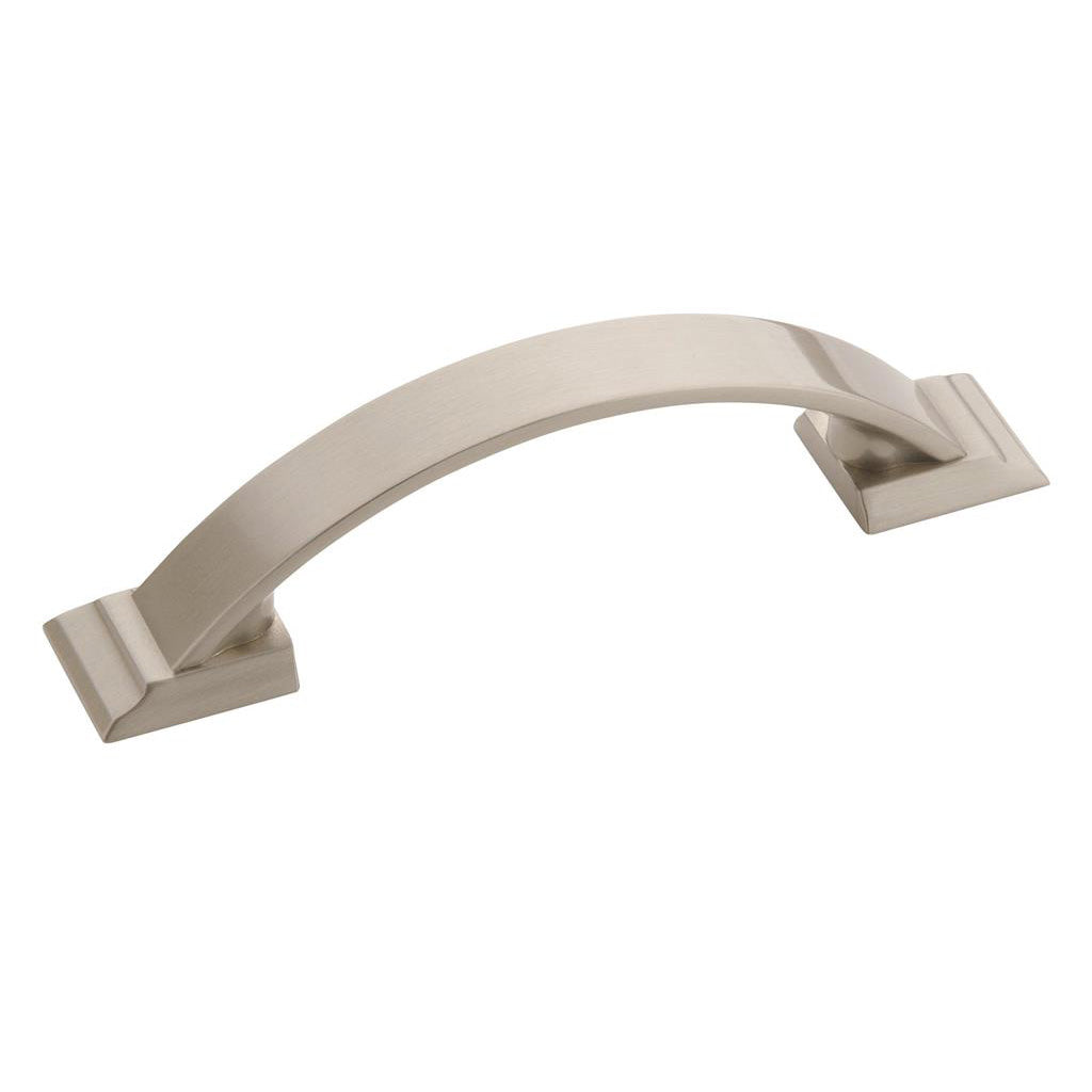 AMEROCK Candler Handle Cabinet Pull in Satin Nickel (+8 Sizes)