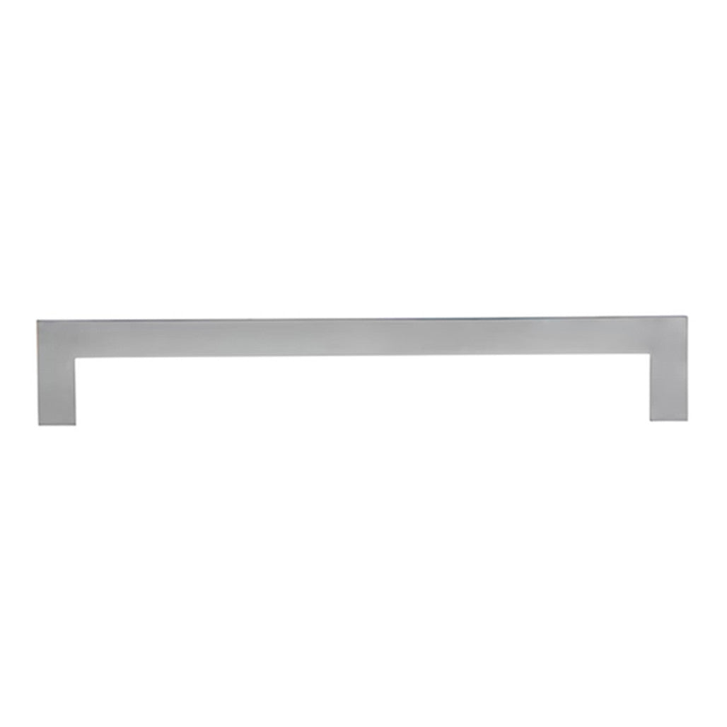 Main View of a Chrome 160mm Hole Centers Square Handle Cabinet Pull from Amerfit Hardware A2060-160CP