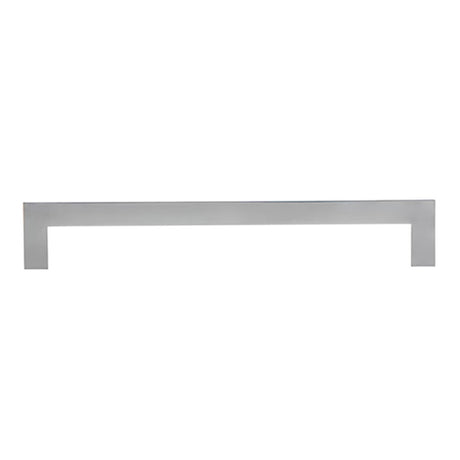 Main View of a Chrome 160mm Hole Centers Square Handle Cabinet Pull from Amerfit Hardware A2060-160CP