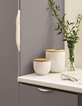 Amerock Aloft Edge Pulls in Satin Nickel