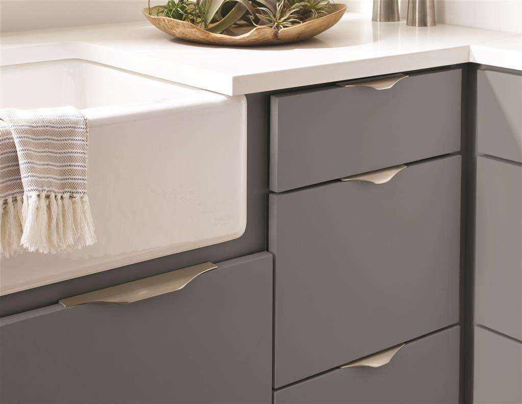 Amerock Aloft Edge Pulls in Satin Nickel