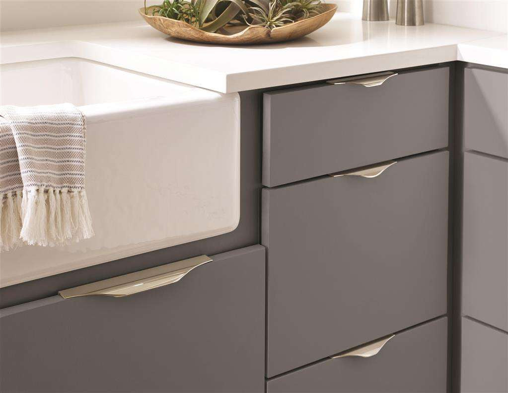 Amerock Aloft Edge Pulls in Polished Nickel
