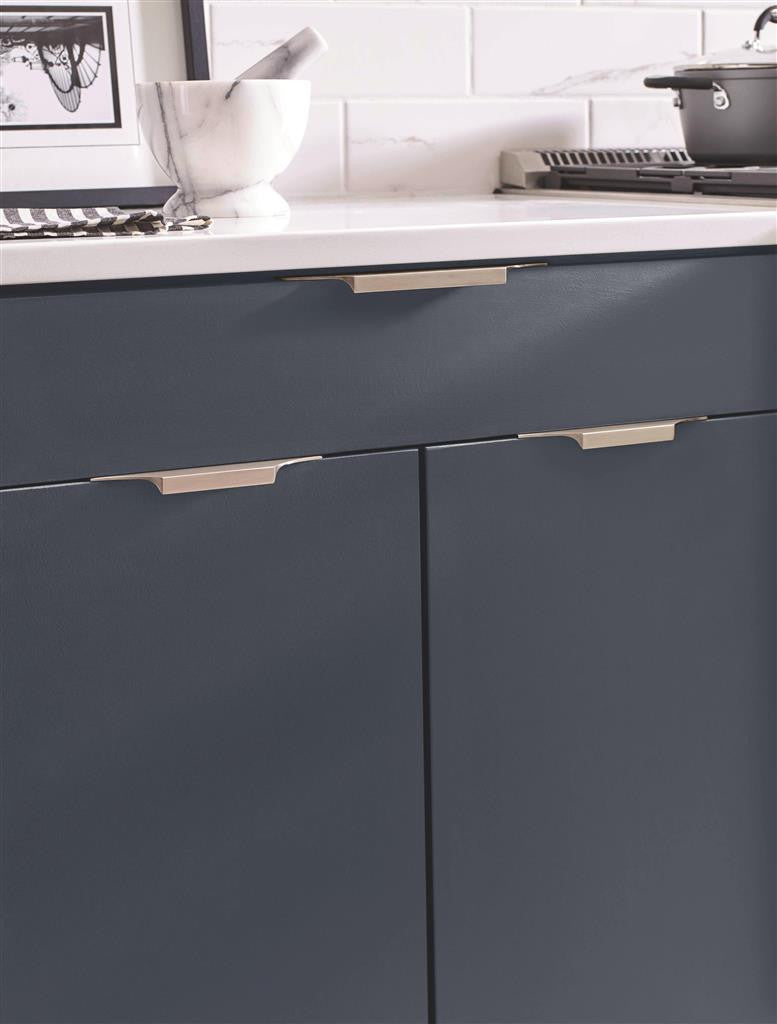 Amerock Extent Edge Pulls in Satin Nickel