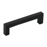AMERFIT Square Handle Cabinet Pulls in Black (+5 Sizes)