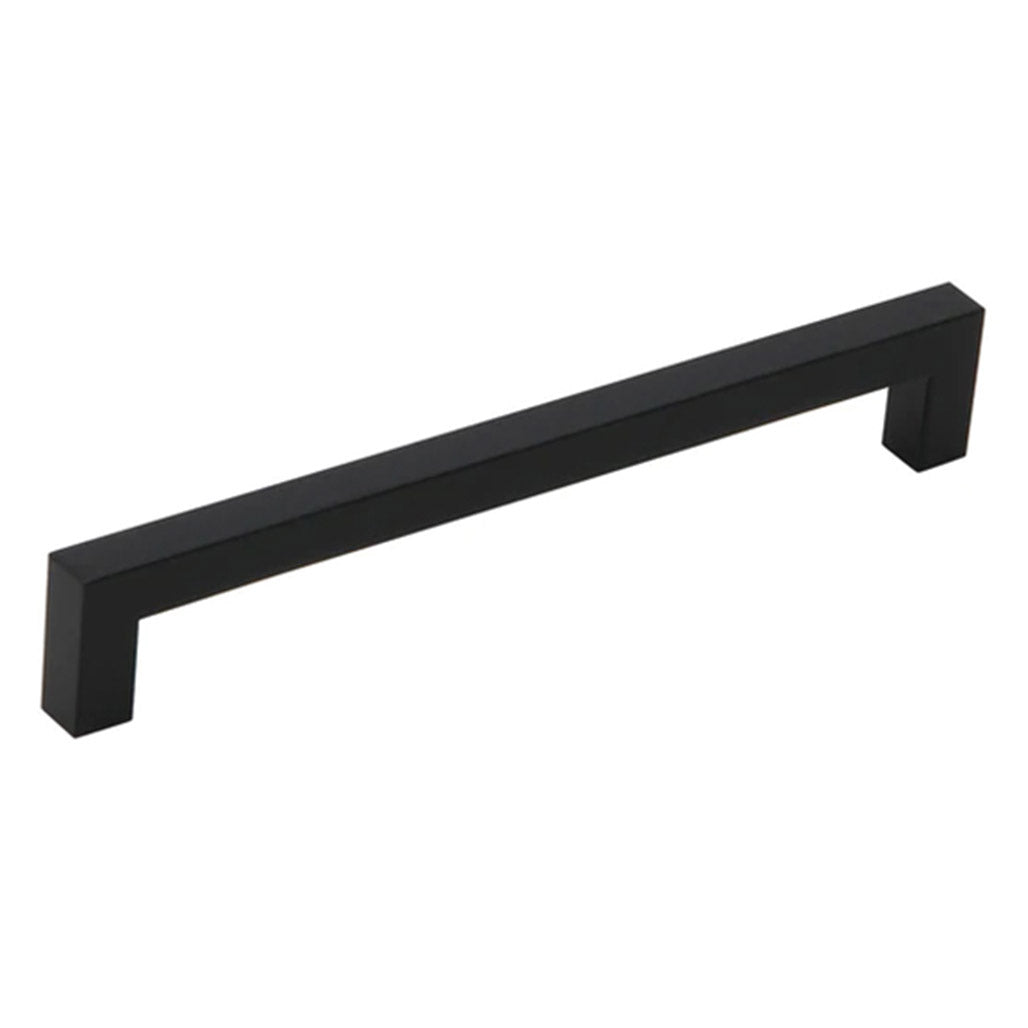 AMERFIT Square Handle Cabinet Pulls in Black (+5 Sizes)