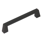 AMERFIT Silverline Modern Bridge Handle Pull in Black (+2 Sizes)