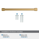 AMEROCK Faircrest Wrapped Bar Handle Pulls in Champagne Bronze (+8 Sizes)