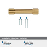AMEROCK Faircrest Wrapped Bar Handle Pulls in Champagne Bronze (+8 Sizes)