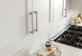 AMEROCK Faircrest Wrapped Bar Handle Pulls in Satin Nickel (+8 Sizes)