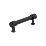 AMEROCK Faircrest Wrapped Bar Handle Pulls in Matte Black (+8 Sizes)