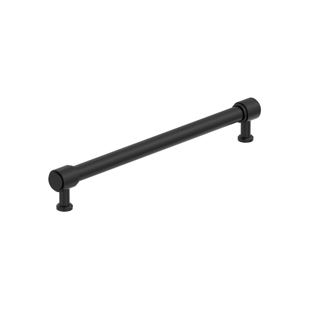 AMEROCK Faircrest Wrapped Bar Handle Pulls in Matte Black (+8 Sizes)