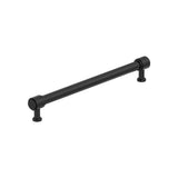 AMEROCK Faircrest Wrapped Bar Handle Pulls in Matte Black (+8 Sizes)
