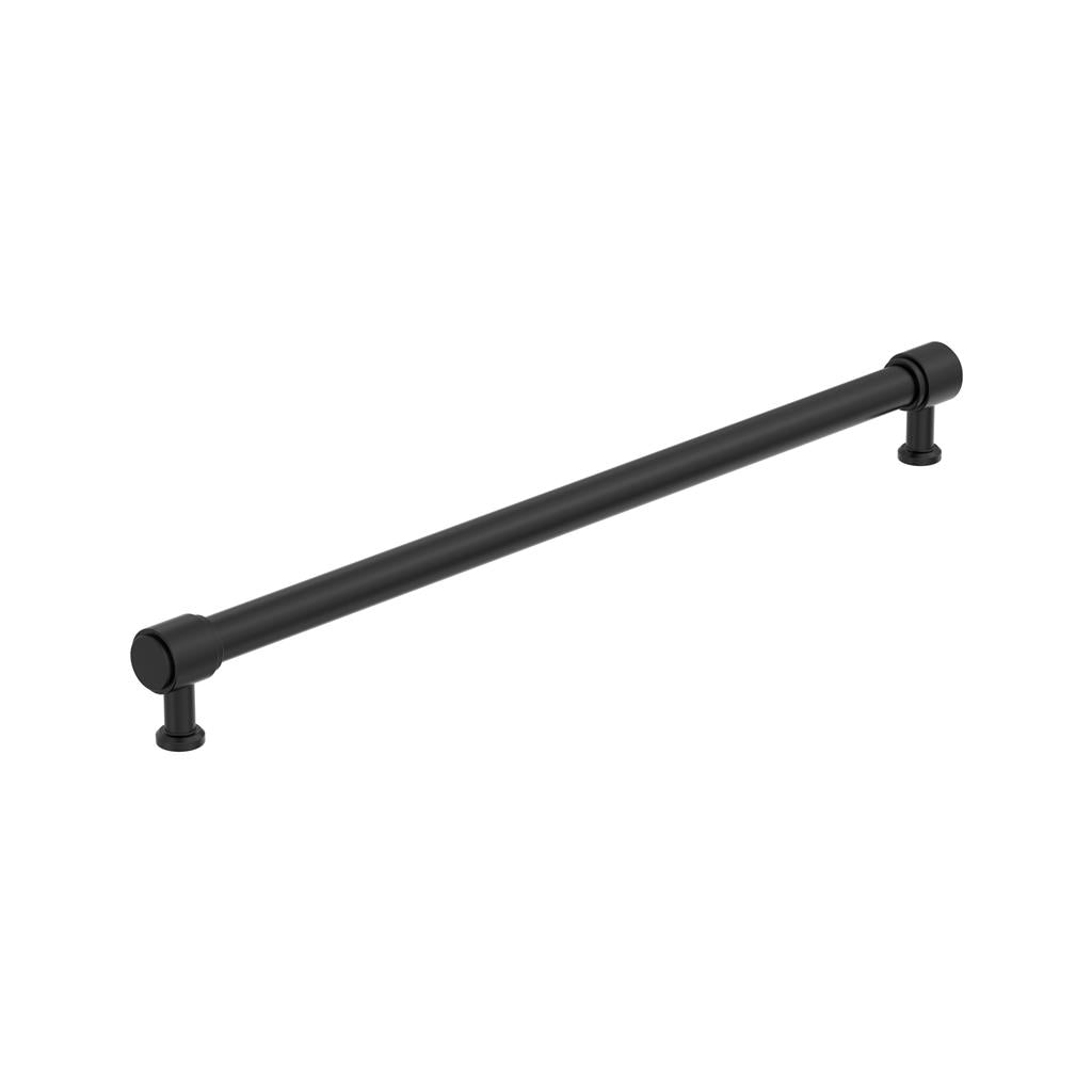 AMEROCK Faircrest Wrapped Bar Handle Pulls in Matte Black (+8 Sizes)