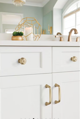AMEROCK Kane Round Cabinet Knob in Golden Champagne (+2 Sizes)