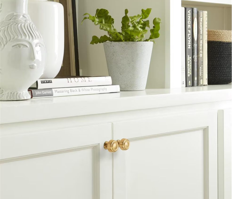 AMEROCK Kane Round Cabinet Knob in Champagne Bronze (+2 Sizes)