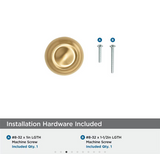 AMEROCK Kane Round Cabinet Knob in Champagne Bronze (+2 Sizes)