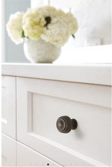 AMEROCK Kane Round Cabinet Knob in Oil Rubbed Bronze (+2 Sizes)