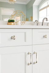 AMEROCK Kane Round Cabinet Knob in Polished Nickel (+2 Sizes)