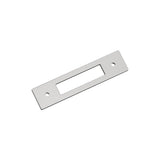 AMEROCK Medora Rectangle Cabinet Handle Backplate in Polished Chrome (+8 Sizes)