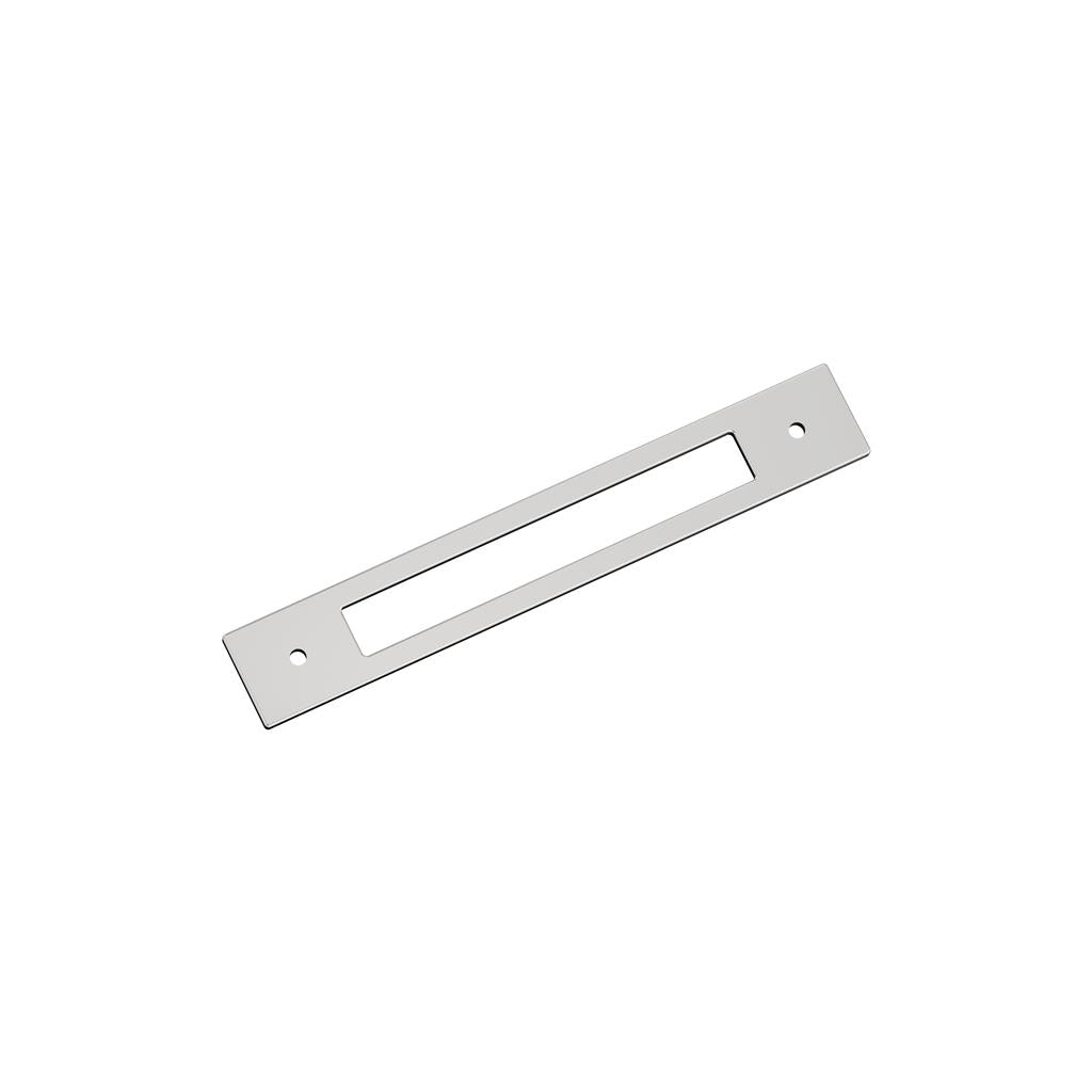 AMEROCK Medora Rectangle Cabinet Handle Backplate in Polished Chrome (+8 Sizes)