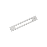 AMEROCK Medora Rectangle Cabinet Handle Backplate in Polished Chrome (+8 Sizes)