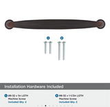 AMEROCK Kane Handle Pulls in Oil Rubbed Bronze (+8 Sizes)