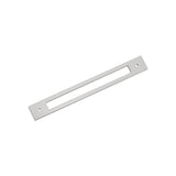AMEROCK Medora Rectangle Cabinet Handle Backplate in Polished Chrome (+8 Sizes)