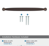 AMEROCK Kane Handle Pulls in Oil Rubbed Bronze (+8 Sizes)