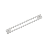 AMEROCK Medora Rectangle Cabinet Handle Backplate in Polished Chrome (+8 Sizes)