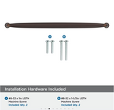 AMEROCK Kane Handle Pulls in Oil Rubbed Bronze (+8 Sizes)