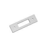 AMEROCK Medora Rectangle Cabinet Handle Backplate in Polished Chrome (+8 Sizes)