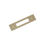 AMEROCK Medora Rectangle Cabinet Handle Backplate in Golden Champagne (+8 Sizes)