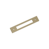 AMEROCK Medora Rectangle Cabinet Handle Backplate in Golden Champagne (+8 Sizes)