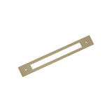 AMEROCK Medora Rectangle Cabinet Handle Backplate in Golden Champagne (+8 Sizes)