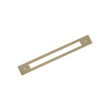 AMEROCK Medora Rectangle Cabinet Handle Backplate in Golden Champagne (+8 Sizes)