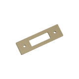 AMEROCK Medora Rectangle Cabinet Handle Backplate in Golden Champagne (+8 Sizes)