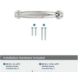 AMEROCK Kane Handle Pulls in Polished Nickel (+8 Sizes)
