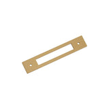 AMEROCK Medora Rectangle Cabinet Handle Backplate in Champagne Bronze (+8 Sizes)