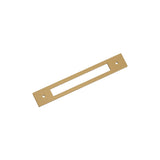 AMEROCK Medora Rectangle Cabinet Handle Backplate in Champagne Bronze (+8 Sizes)